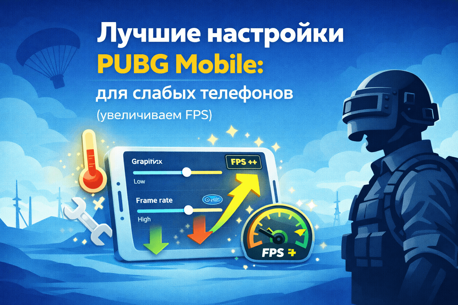 Лучшие настройки PUBG Mobile для слабых телефонов (увеличиваем FPS)